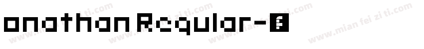 onathan Regular字体转换